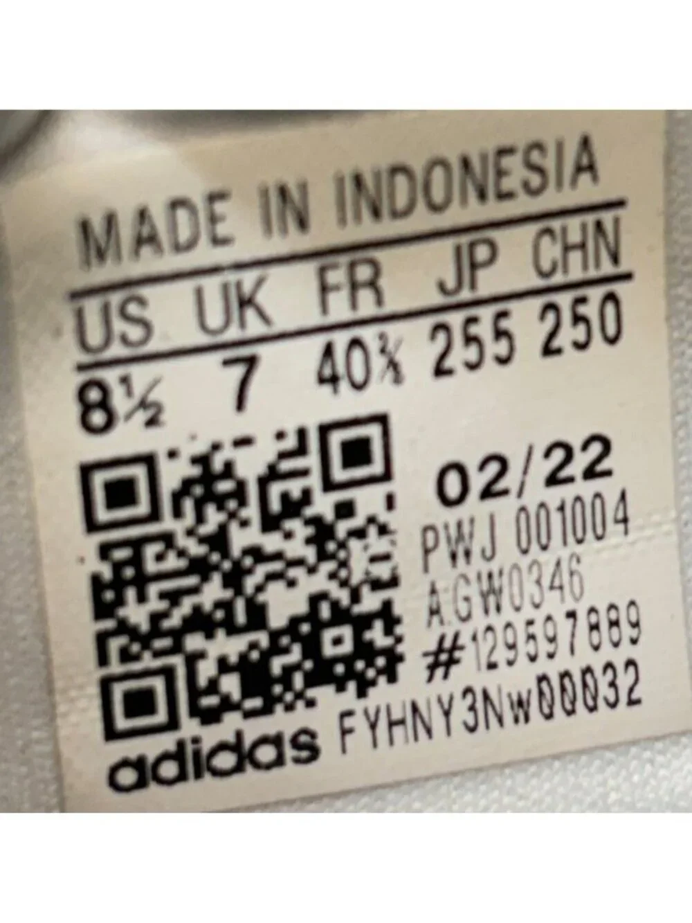 Adidas Postmove SE Womens Size 8.5 White Black Athletic Lifestyle Shoes Sneakers